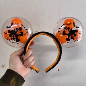 Light Up Halloween Mickey Mouse Ears Headband